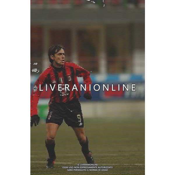MILANO,26-01-05 DFP/ FOTO GIORGIO RAVEZZANI COPPA ITALIA MILAN-UDINESE: FILIPPO INZAGHI AG ALDO LIVERANI SAS