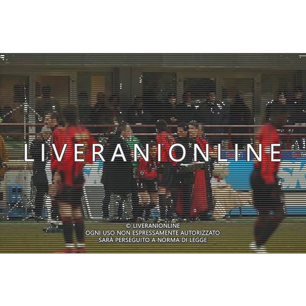 MILANO,26-01-05 DFP/ FOTO GIORGIO RAVEZZANI COPPA ITALIA MILAN-UDINESE: FILIPPO INZAGHI AG ALDO LIVERANI SAS