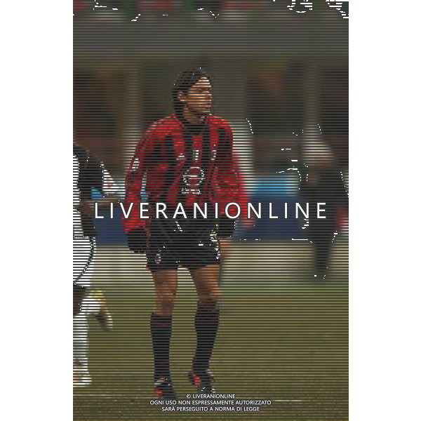 MILANO,26-01-05 DFP/ FOTO GIORGIO RAVEZZANI COPPA ITALIA MILAN-UDINESE: FILIPPO INZAGHI AG ALDO LIVERANI SAS