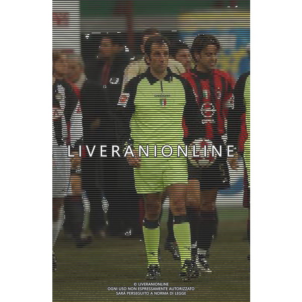 MILANO,26-01-05 DFP/ FOTO GIORGIO RAVEZZANI COPPA ITALIA MILAN-UDINESE: ARB. GABRIELE AG ALDO LIVERANI SAS