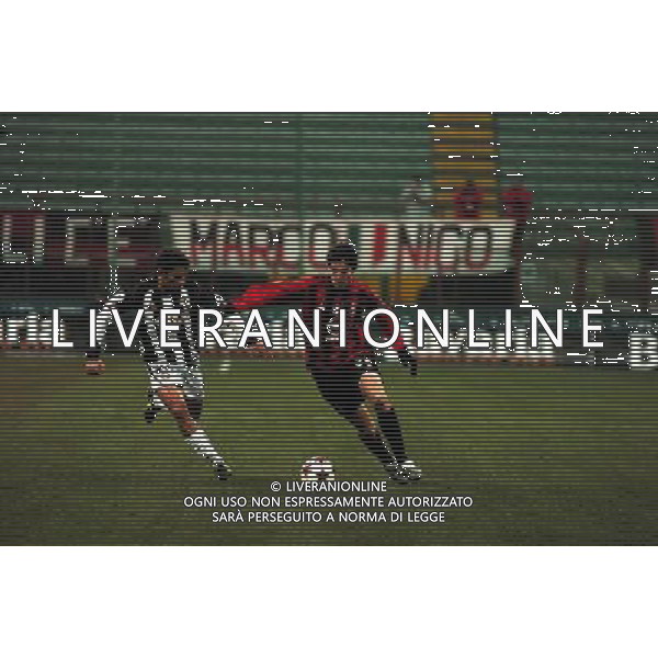 MILANO,26-01-05 DFP/ FOTO GIORGIO RAVEZZANI COPPA ITALIA MILAN-UDINESE: KAKA AG ALDO LIVERANI SAS