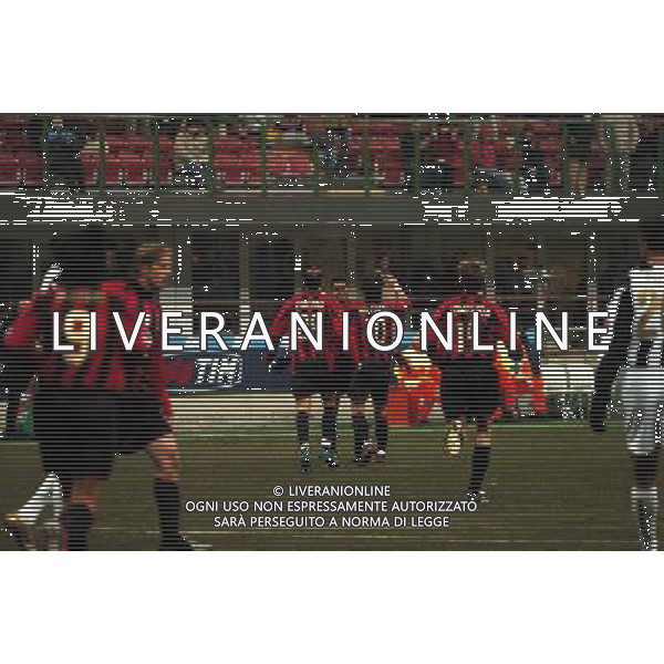 MILANO,26-01-05 DFP/ FOTO GIORGIO RAVEZZANI COPPA ITALIA MILAN-UDINESE: GOAL SERGINHO AG ALDO LIVERANI SAS