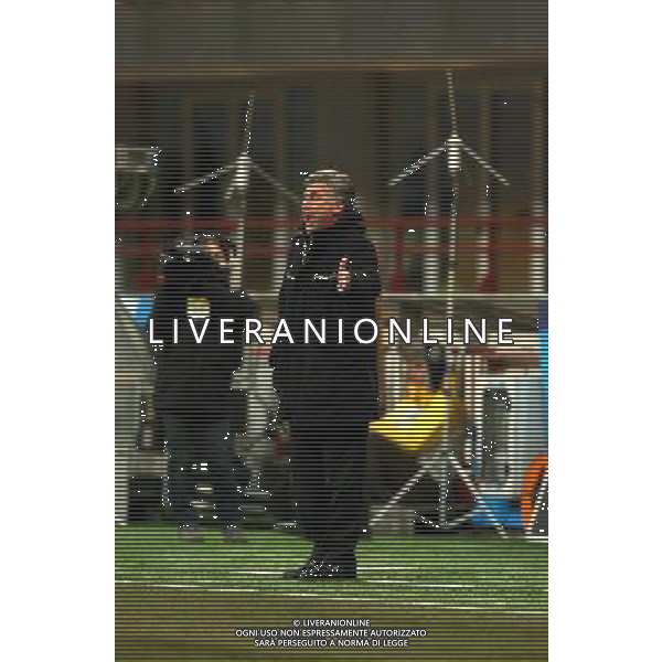 MILANO,26-01-05 DFP/ FOTO GIORGIO RAVEZZANI COPPA ITALIA MILAN-UDINESE: CARLO ANCELOTTI AG ALDO LIVERANI SAS