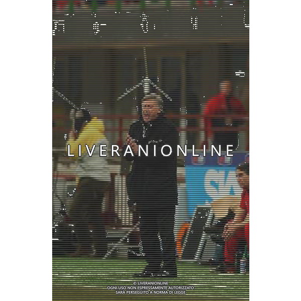 MILANO,26-01-05 DFP/ FOTO GIORGIO RAVEZZANI COPPA ITALIA MILAN-UDINESE: CARLO ANCELOTTI AG ALDO LIVERANI SAS