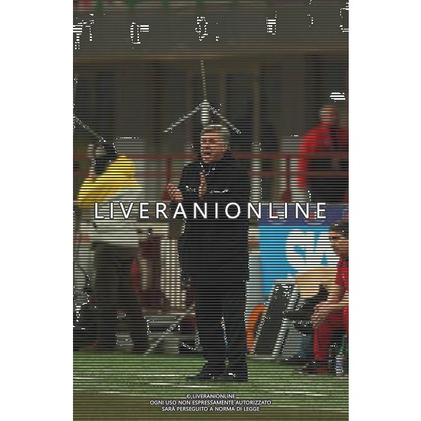 MILANO,26-01-05 DFP/ FOTO GIORGIO RAVEZZANI COPPA ITALIA MILAN-UDINESE: CARLO ANCELOTTI AG ALDO LIVERANI SAS