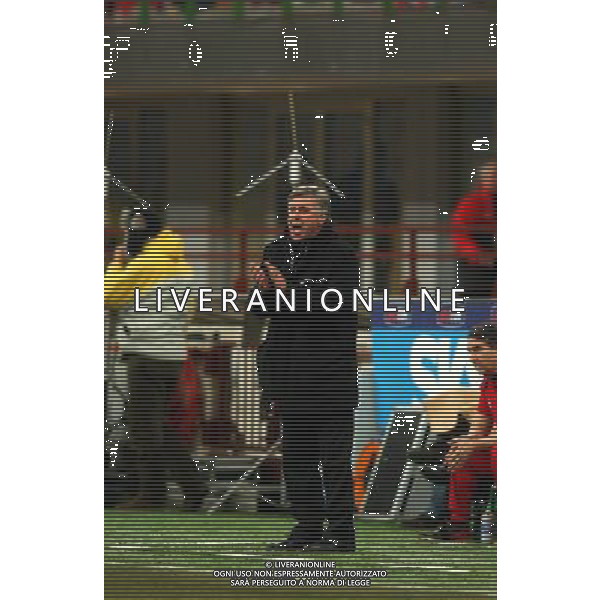 MILANO,26-01-05 DFP/ FOTO GIORGIO RAVEZZANI COPPA ITALIA MILAN-UDINESE: CARLO ANCELOTTI AG ALDO LIVERANI SAS