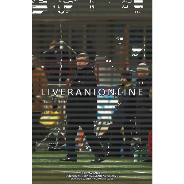 MILANO,26-01-05 DFP/ FOTO GIORGIO RAVEZZANI COPPA ITALIA MILAN-UDINESE: CARLO ANCELOTTI AG ALDO LIVERANI SAS
