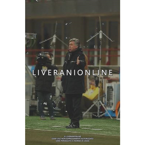 MILANO,26-01-05 DFP/ FOTO GIORGIO RAVEZZANI COPPA ITALIA MILAN-UDINESE: CARLO ANCELOTTI AG ALDO LIVERANI SAS