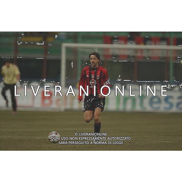 MILANO,26-01-05 DFP/ FOTO GIORGIO RAVEZZANI COPPA ITALIA MILAN-UDINESE: ALESSANDRO COSTACURTA AG ALDO LIVERANI SAS