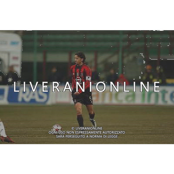 MILANO,26-01-05 DFP/ FOTO GIORGIO RAVEZZANI COPPA ITALIA MILAN-UDINESE: ALESSANDRO COSTACURTA AG ALDO LIVERANI SAS