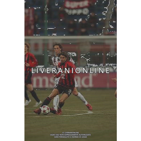 MILANO,26-01-05 DFP/ FOTO GIORGIO RAVEZZANI COPPA ITALIA MILAN-UDINESE: MANUEL RUI COSTA AG ALDO LIVERANI SAS