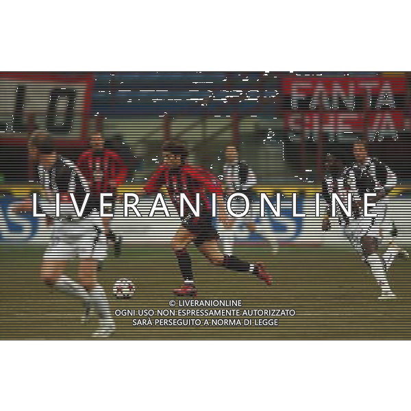 MILANO,26-01-05 DFP/ FOTO GIORGIO RAVEZZANI COPPA ITALIA MILAN-UDINESE: MANUEL RUI COSTA AG ALDO LIVERANI SAS