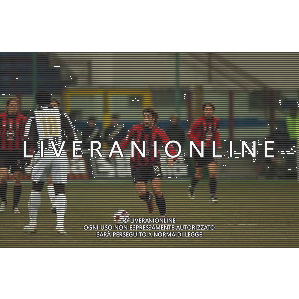 MILANO,26-01-05 DFP/ FOTO GIORGIO RAVEZZANI COPPA ITALIA MILAN-UDINESE: MANUEL RUI COSTA AG ALDO LIVERANI SAS
