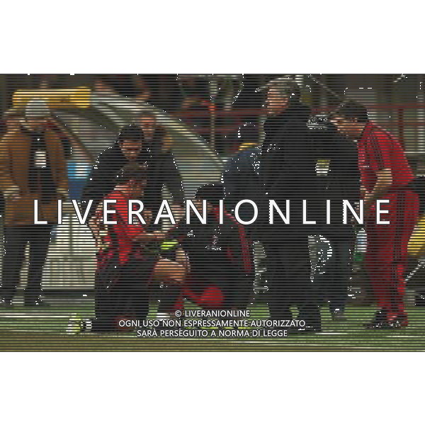 MILANO,26-01-05 DFP/ FOTO GIORGIO RAVEZZANI COPPA ITALIA MILAN-UDINESE: CRISTIAN BROCCHI AG ALDO LIVERANI SAS