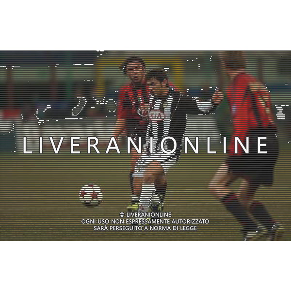 MILANO,26-01-05 DFP/ FOTO GIORGIO RAVEZZANI COPPA ITALIA MILAN-UDINESE: CRISTIAN BROCCHI AG ALDO LIVERANI SAS
