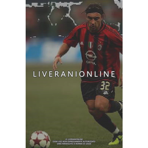 MILANO,26-01-05 DFP/ FOTO GIORGIO RAVEZZANI COPPA ITALIA MILAN-UDINESE: CRISTIAN BROCCHI AG ALDO LIVERANI SAS