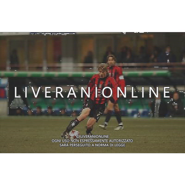 MILANO,26-01-05 DFP/ FOTO GIORGIO RAVEZZANI COPPA ITALIA MILAN-UDINESE: MASSIMO AMBROSINI AG ALDO LIVERANI SAS