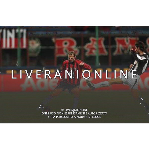 MILANO,26-01-05 DFP/ FOTO GIORGIO RAVEZZANI COPPA ITALIA MILAN-UDINESE: GIUSEPPE PANCARO AG ALDO LIVERANI SAS