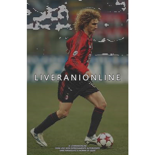 MILANO,26-01-05 DFP/ FOTO GIORGIO RAVEZZANI COPPA ITALIA MILAN-UDINESE: FABRICIO COLOCCINI AG ALDO LIVERANI SAS