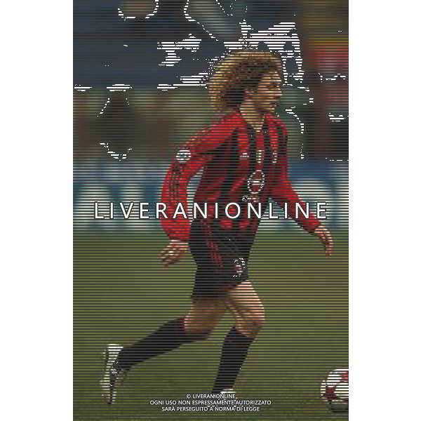 MILANO,26-01-05 DFP/ FOTO GIORGIO RAVEZZANI COPPA ITALIA MILAN-UDINESE: FABRICIO COLOCCINI AG ALDO LIVERANI SAS