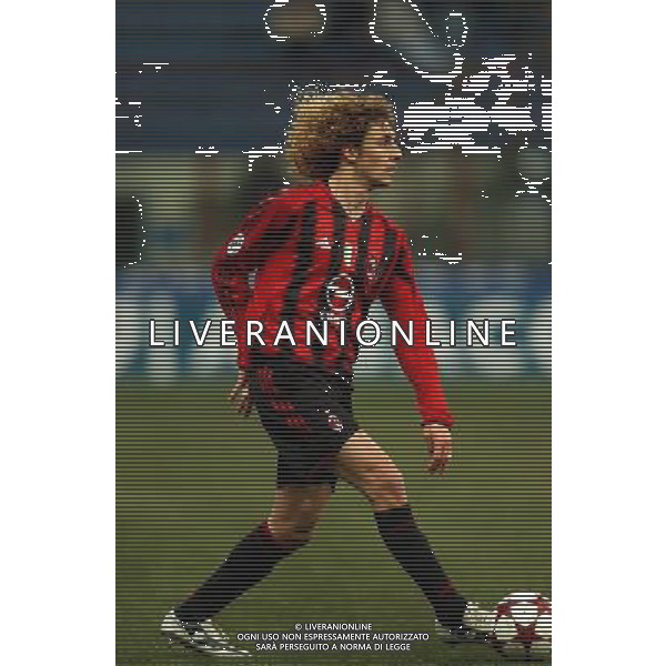 MILANO,26-01-05 DFP/ FOTO GIORGIO RAVEZZANI COPPA ITALIA MILAN-UDINESE: FABRICIO COLOCCINI AG ALDO LIVERANI SAS