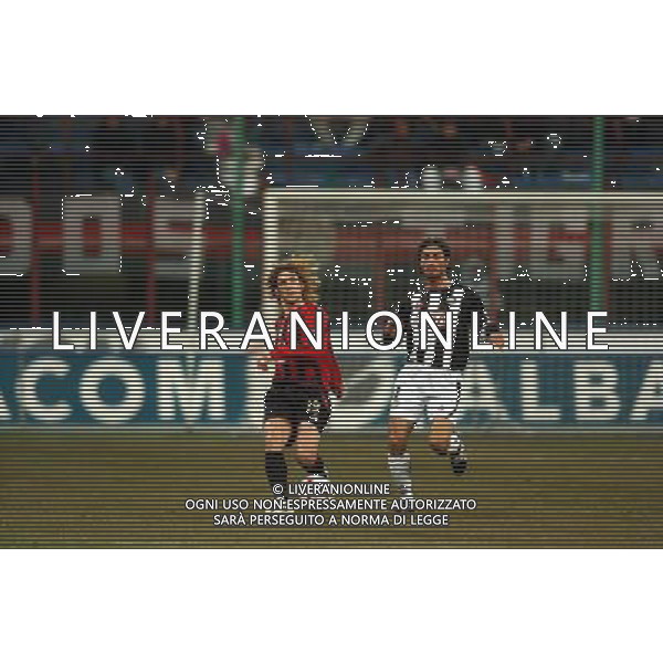 MILANO,26-01-05 DFP/ FOTO GIORGIO RAVEZZANI COPPA ITALIA MILAN-UDINESE: FABRICIO COLOCCINI AG ALDO LIVERANI SAS