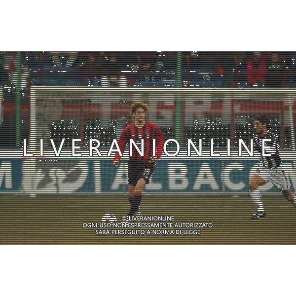 MILANO,26-01-05 DFP/ FOTO GIORGIO RAVEZZANI COPPA ITALIA MILAN-UDINESE: FABRICIO COLOCCINI AG ALDO LIVERANI SAS