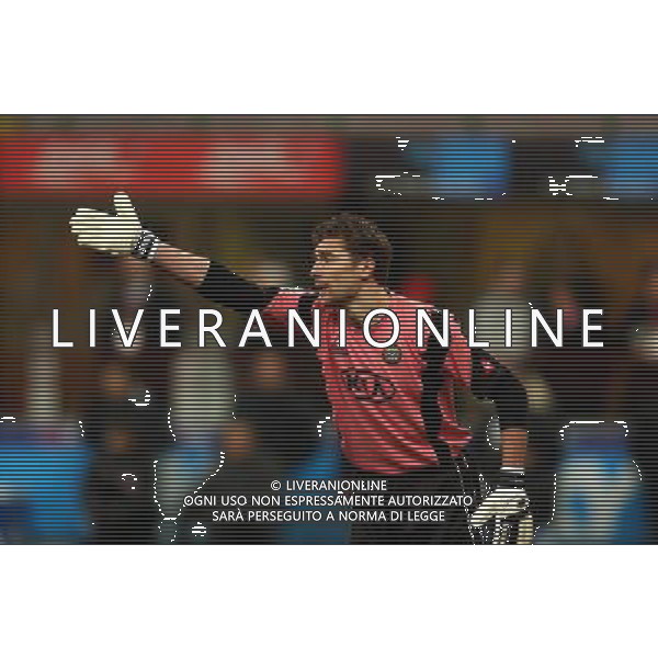 MILANO,26-01-05 DFP/ FOTO GIORGIO RAVEZZANI COPPA ITALIA MILAN-UDINESE: MORGAN DE SANCTIS AG ALDO LIVERANI SAS