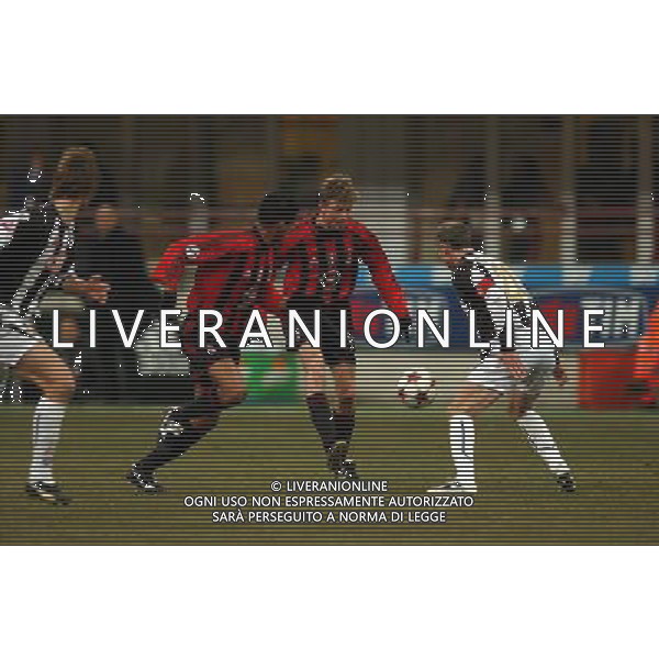 MILANO,26-01-05 DFP/ FOTO GIORGIO RAVEZZANI COPPA ITALIA MILAN-UDINESE: JON DHAL TOMASSON AG ALDO LIVERANI SAS