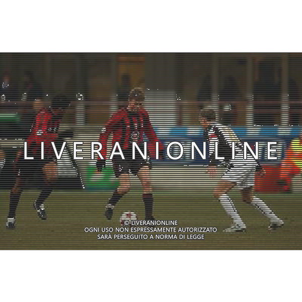 MILANO,26-01-05 DFP/ FOTO GIORGIO RAVEZZANI COPPA ITALIA MILAN-UDINESE: JON DHAL TOMASSON AG ALDO LIVERANI SAS