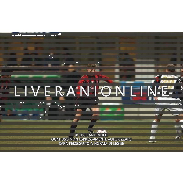 MILANO,26-01-05 DFP/ FOTO GIORGIO RAVEZZANI COPPA ITALIA MILAN-UDINESE: JON DHAL TOMASSON AG ALDO LIVERANI SAS