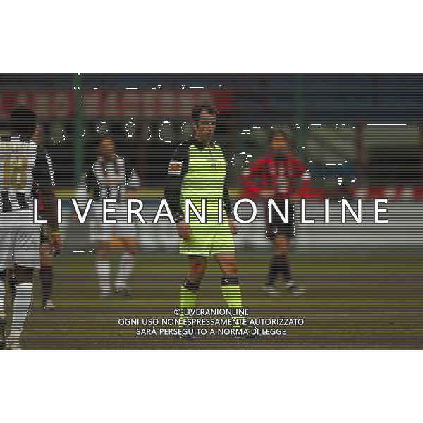 MILANO,26-01-05 DFP/ FOTO GIORGIO RAVEZZANI COPPA ITALIA MILAN-UDINESE: ARBITRO GABRIELE AG ALDO LIVERANI SAS
