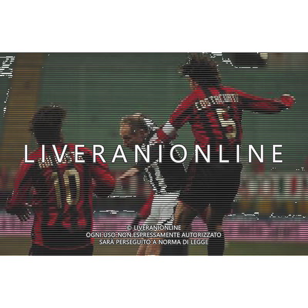 MILANO, 26-01-05 DFP/MARCO DE PONTI MILAN-UDINESE: ALESSANDRO COSTACURTA AG ALDO LIVERANI SAS