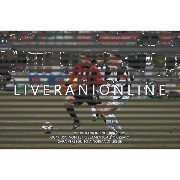 MILANO, 26-01-05 DFP/MARCO DE PONTI MILAN-UDINESE: JON DHAL TOMASSON AG ALDO LIVERANI SAS