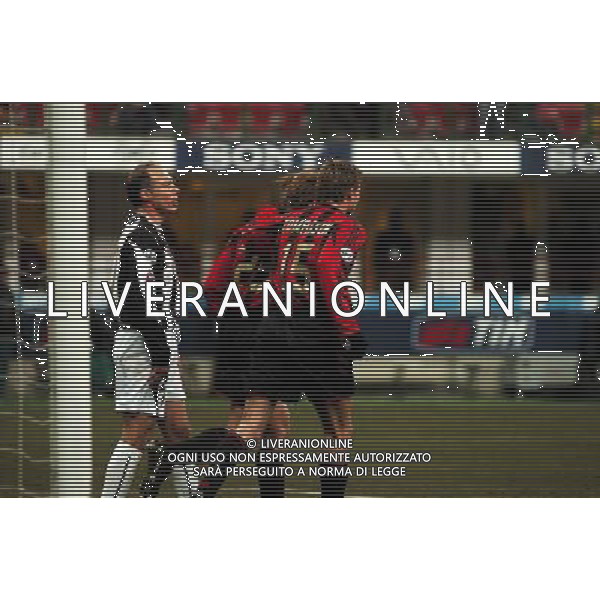 MILANO, 26-01-05 DFP/MARCO DE PONTI MILAN-UDINESE: II¡GOAL AMBROSINI AG ALDO LIVERANI SAS
