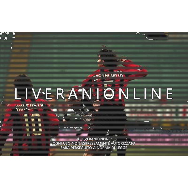 MILANO, 26-01-05 DFP/MARCO DE PONTI MILAN-UDINESE: SENSINI-COSTACURTA AG ALDO LIVERANI SAS