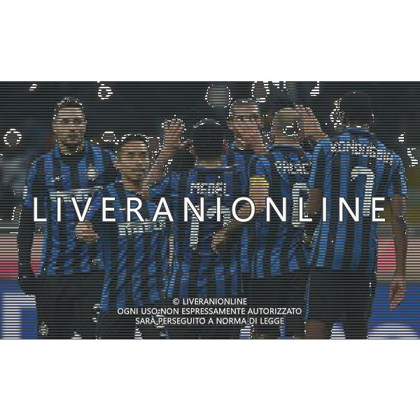 Coppa Italia TIM Cup 2015/2016 Ottavi di Finale Milano - 15.12.2015 Inter-Cagliari Nella Foto: esultanza dopo il gol di rodrigo palacio /Ph.Vitez-Ag. Aldo Liverani