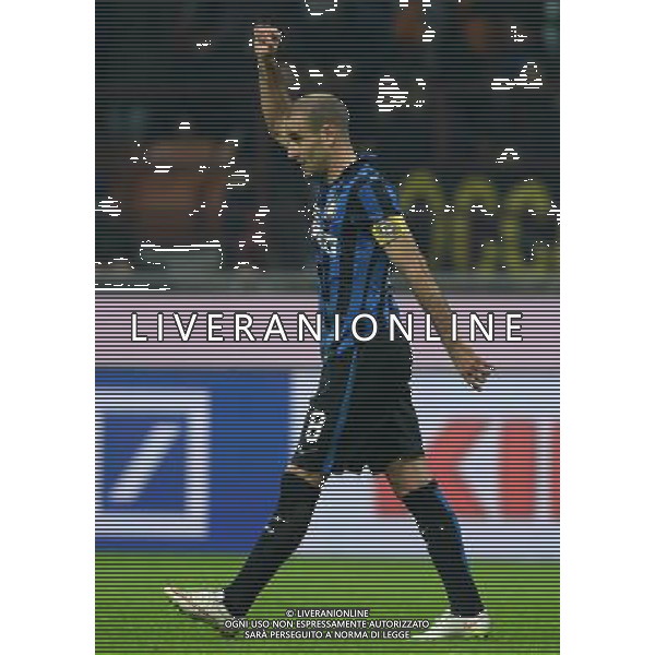 Coppa Italia TIM Cup 2015/2016 Ottavi di Finale Milano - 15.12.2015 Inter-Cagliari Nella Foto: esultanza dopo il gol di rodrigo palacio /Ph.Vitez-Ag. Aldo Liverani