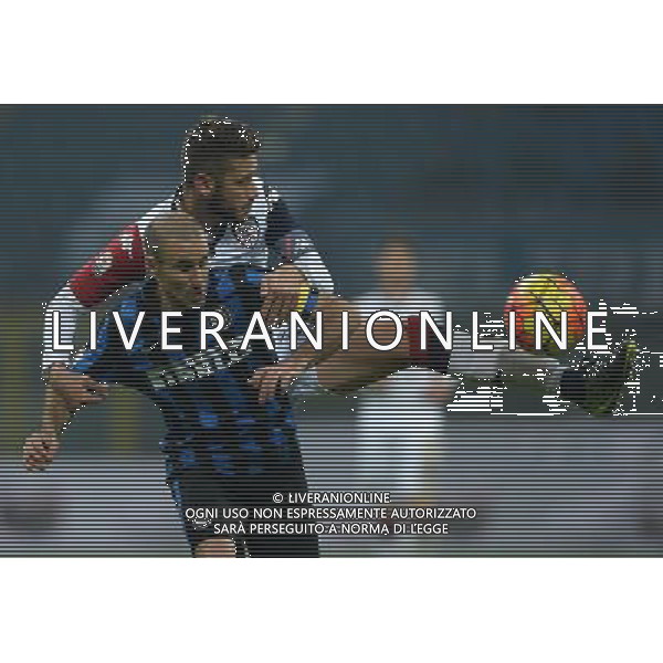 Coppa Italia TIM Cup 2015/2016 Ottavi di Finale Milano - 15.12.2015 Inter-Cagliari Nella Foto:benedetti e palacio /Ph.Vitez-Ag. Aldo Liverani