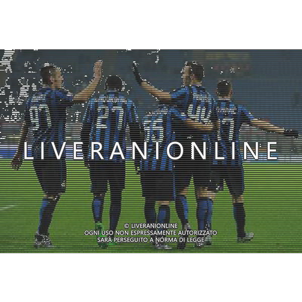 Coppa Italia TIM Cup 2015/2016 Ottavi di Finale Milano - 15.12.2015 Inter-Cagliari Nella Foto:perisic esultanza dopo il gol /Ph.Vitez-Ag. Aldo Liverani
