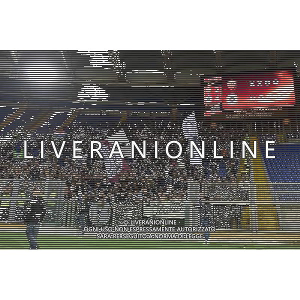 TIM CUP 2015-2016 Ottavi di finale Roma vs Spezia - Roma - 16.12.2015 - nella foto: tifosi dello Spezia / Ph. Corradetti - AG. Aldo Liverani