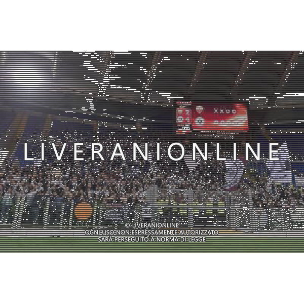TIM CUP 2015-2016 Ottavi di finale Roma vs Spezia - Roma - 16.12.2015 - nella foto: tifosi dello Spezia / Ph. Corradetti - AG. Aldo Liverani