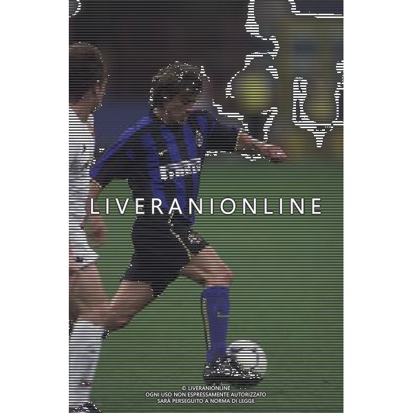 MILANO, 22-08-02 DFP/MARCO LUSSOSO INTER-ROMA (TROFEO PIRELLI) NELLA FOTO: MATIAS ALMEYDA AG ALDO LIVERANI SAS