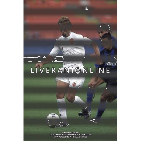 MILANO, 22-08-02 DFP/MARCO LUSSOSO INTER-ROMA (TROFEO PIRELLI) NELLA FOTO: GABRIEL BATISTUTA AG ALDO LIVERANI SAS