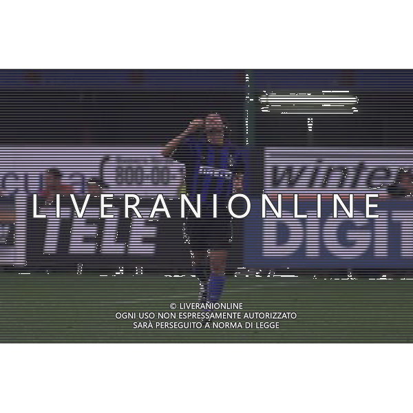 MILANO, 22-08-02 DFP/MARCO LUSSOSO INTER-ROMA (TROFEO PIRELLI) NELLA FOTO: ESULTANZA DELL\'INTER AG ALDO LIVERANI SAS