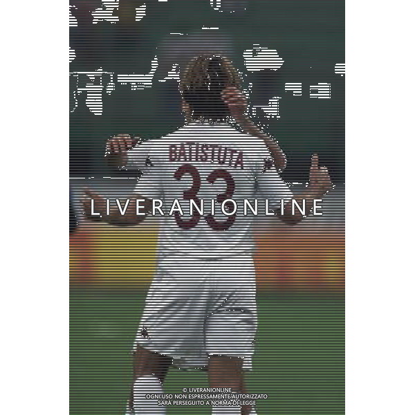 MILANO, 22-08-02 DFP/MARCO LUSSOSO INTER-ROMA (TROFEO PIRELLI) NELLA FOTO: ESULTANZA DELLA ROMA AG ALDO LIVERANI SAS