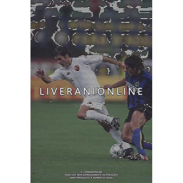 MILANO, 22-08-02 DFP/MARCO LUSSOSO INTER-ROMA (TROFEO PIRELLI) NELLA FOTO: GUARDIOLA PEP AG ALDO LIVERANI SAS