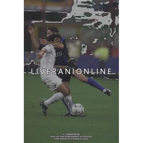 MILANO, 22-08-02 DFP/MARCO LUSSOSO INTER-ROMA (TROFEO PIRELLI) NELLA FOTO: DAMIANO TOMMASI AG ALDO LIVERANI SAS