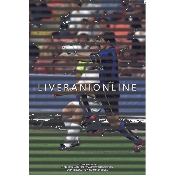 MILANO, 22-08-02 DFP/MARCO LUSSOSO INTER-ROMA (TROFEO PIRELLI) NELLA FOTO: JAVIER ZANETTI AG ALDO LIVERANI SAS