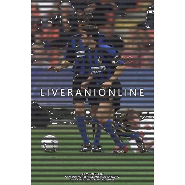 MILANO, 22-08-02 DFP/MARCO LUSSOSO INTER-ROMA (TROFEO PIRELLI) NELLA FOTO: JAVIER ZANETTI AG ALDO LIVERANI SAS